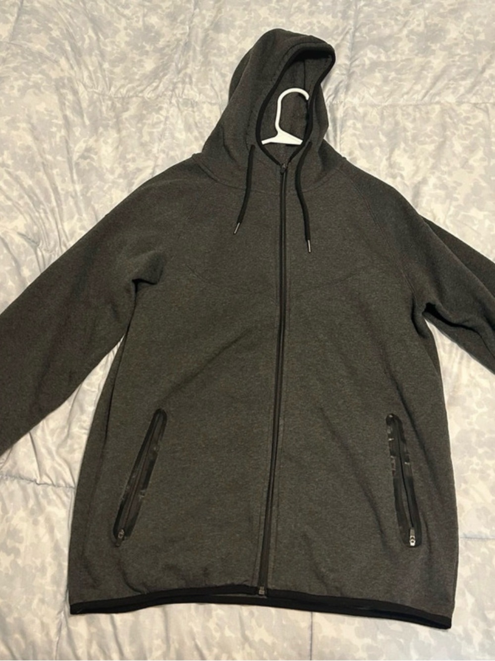 RBX Dark Charcoal Zip-Up Hoodie Sweater
